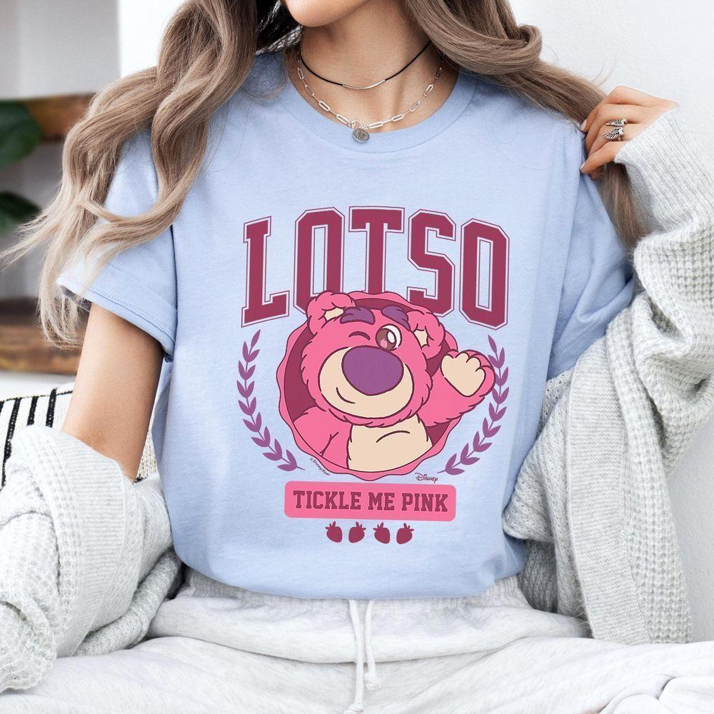 Toy Story Lotso Bear Tickle Me Pink Collegiate Vuitino Apparel Toy Story Lotso Bear Tickle Me Pink Collegiate Vuitino Apparel